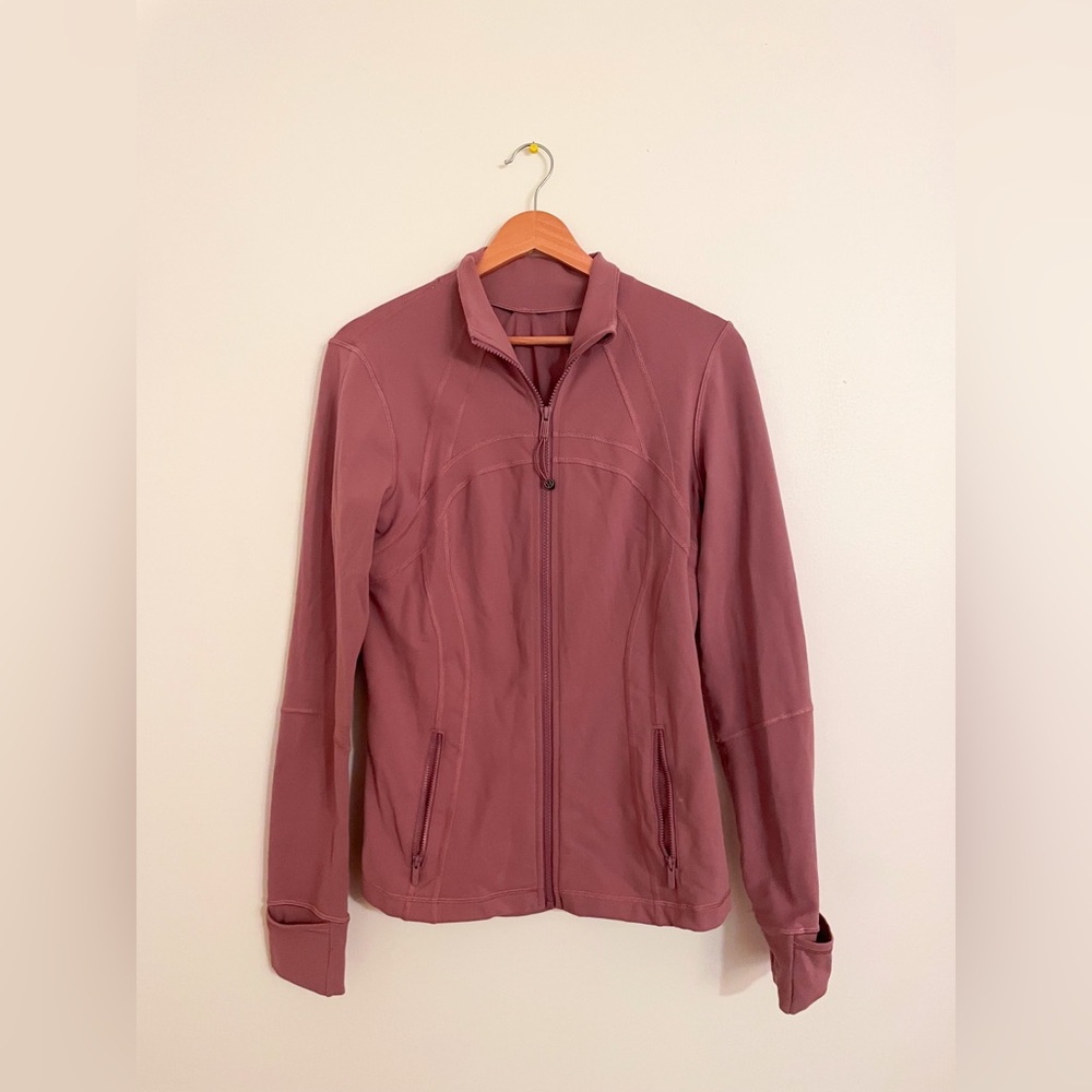Lululemon dusty rose Define Jacket Size 10 women’s pink